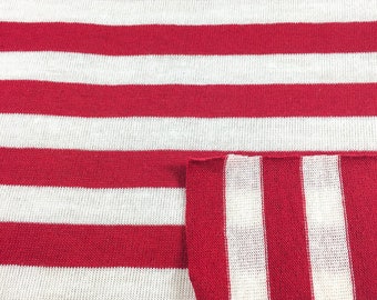 Poly/Cotton Stripe Jersey