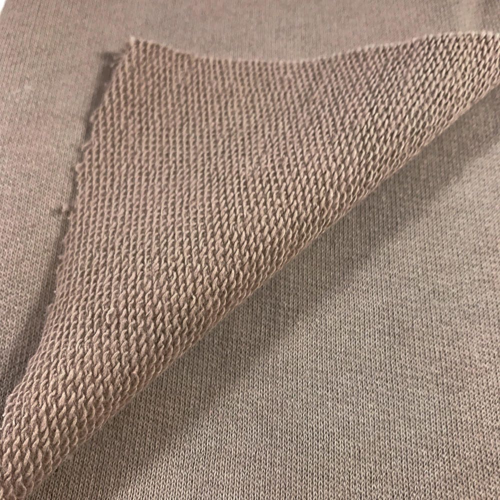 100 Cotton French Terry Knit Fabric Etsy
