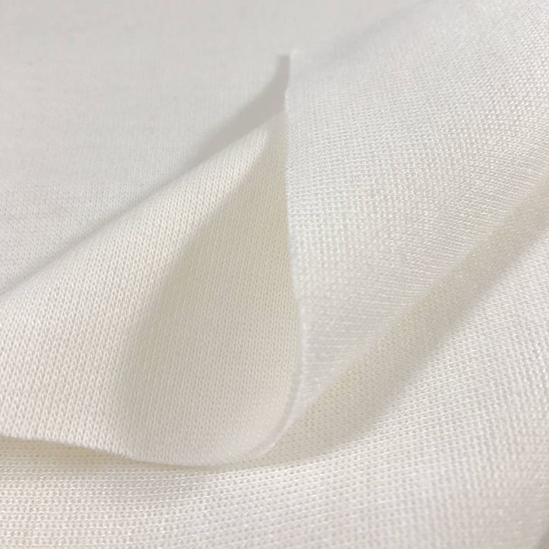 Cotton Blend Double Face Jersey 1. Natural/Bl