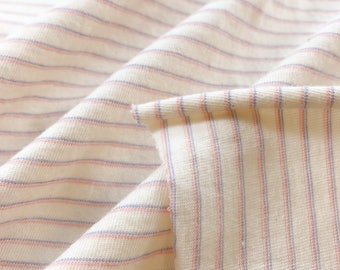 100% Organic Cotton Striped Jersey (T-shirt weight)