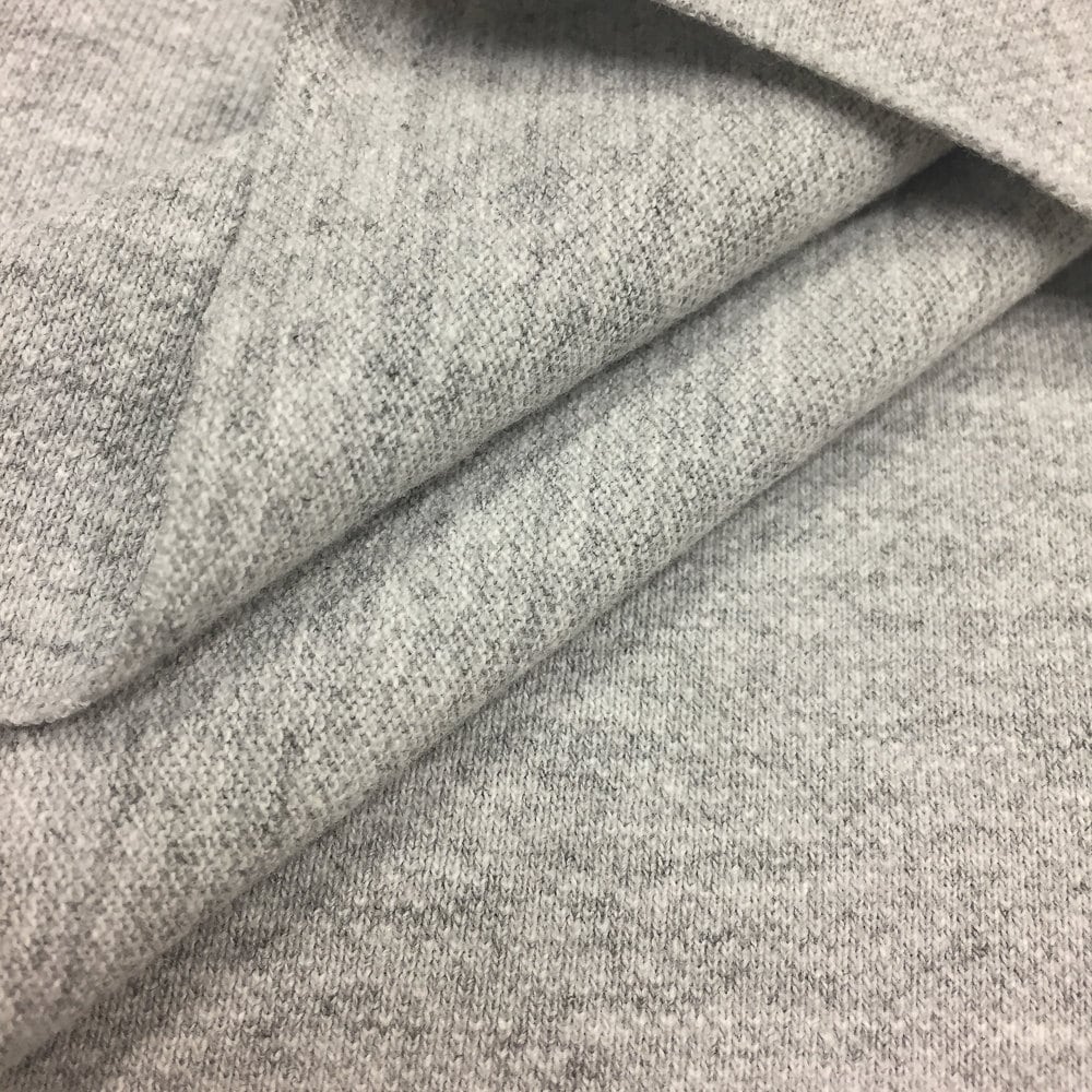 Heather Grey Cotton Pique | Etsy