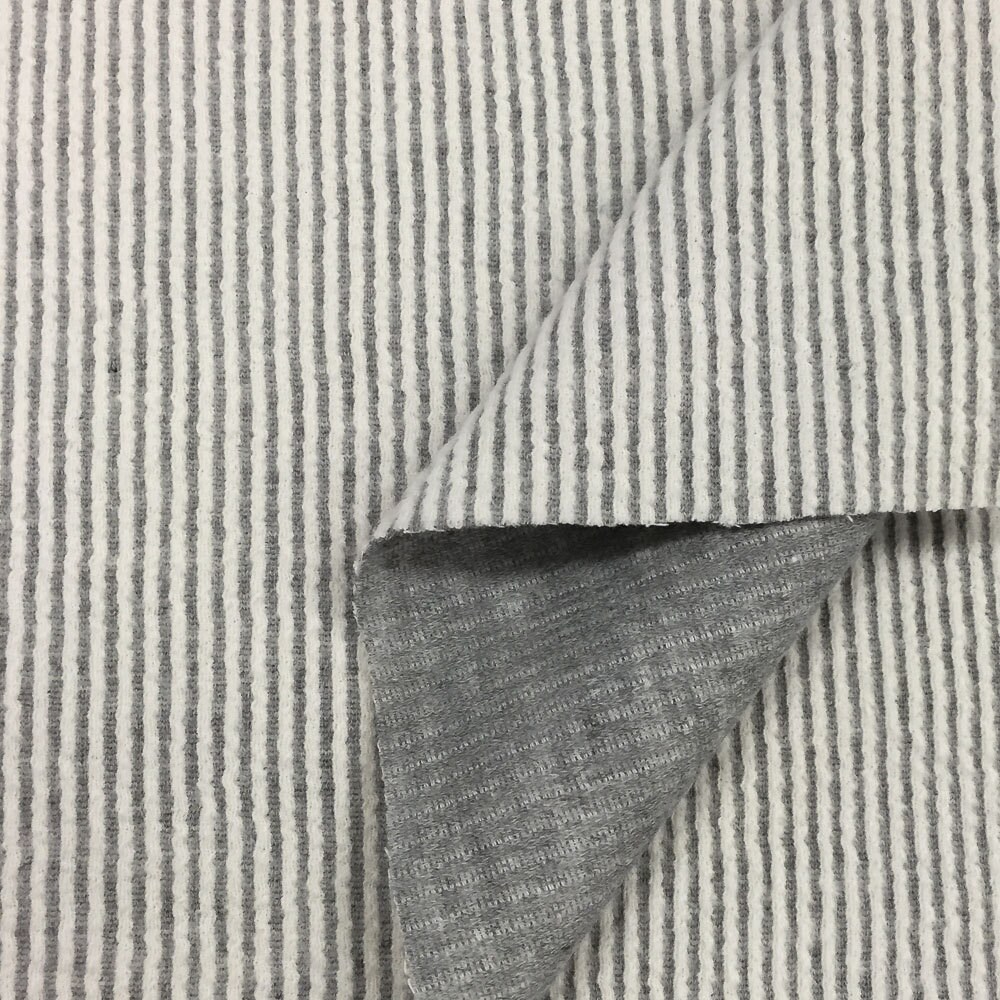 Heather Grey Cotton Cord Knit