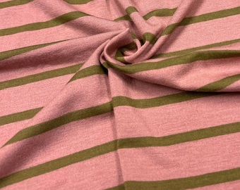 Modal striped Jersey with Spandex