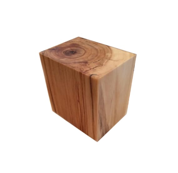 Oiled Cottonwood Wood Block: 4x4x3 Inch - Etsy