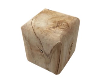 WILLOW Wood BLOCK with Beveled Edges  2 inch