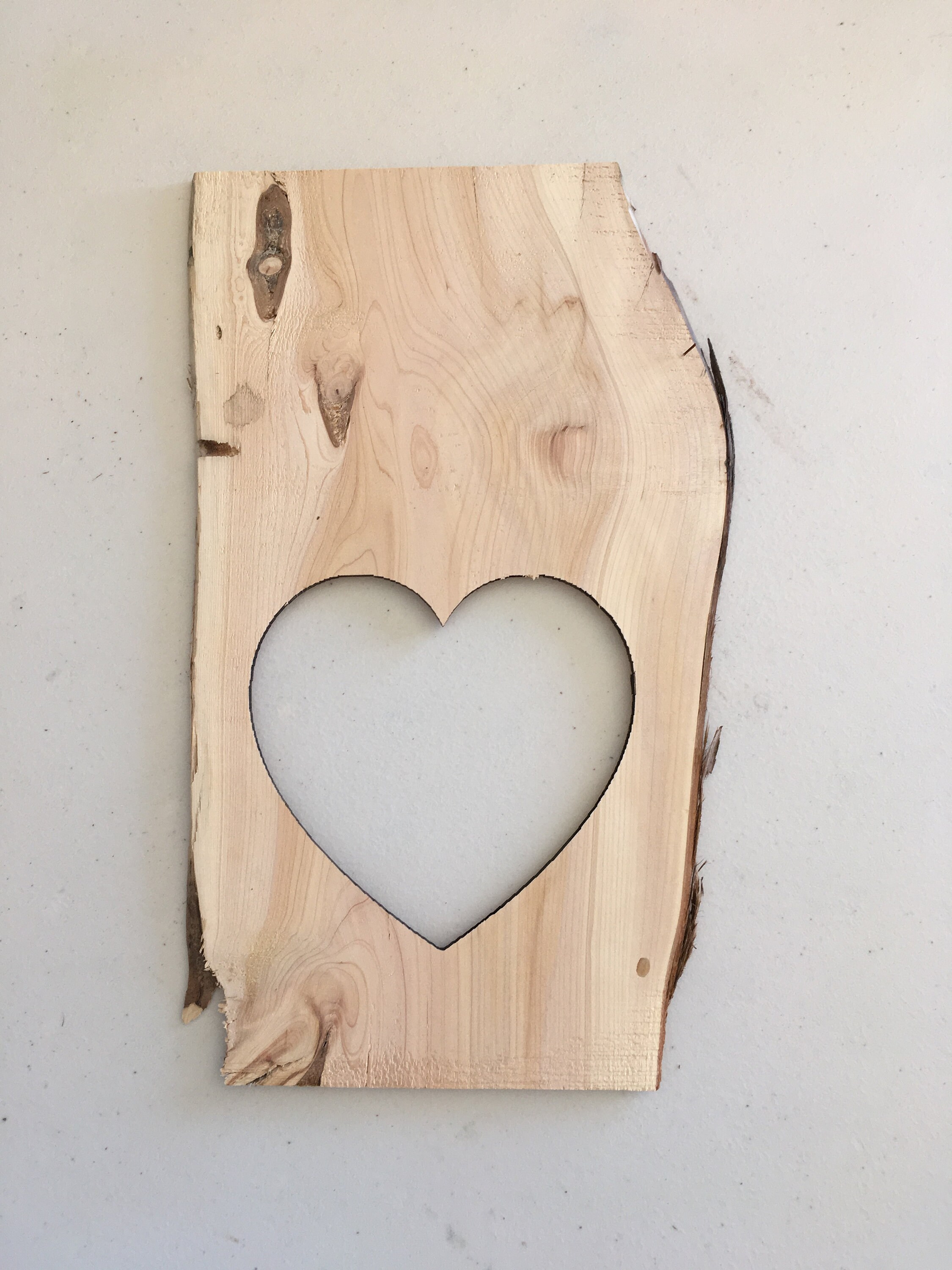 12 3 4 Inch X 7 1 2 Inch X 1 4 Inch Thick Cedar Wood Piece Etsy