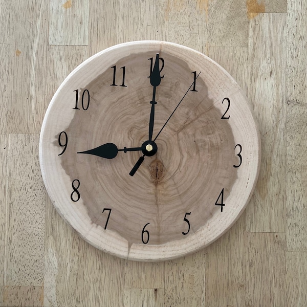 WILLOW CLOCK  (10 inch x 1 inch)