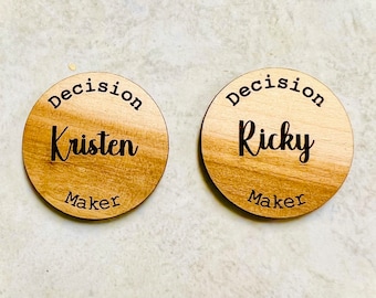 9th ANNIVERSARY Personalized WILLOW Decision Coin