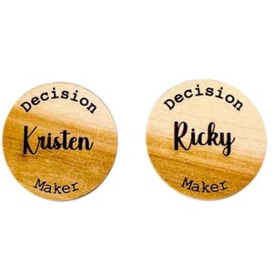 9th ANNIVERSARY Personalized WILLOW Decision Coin
