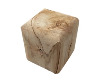WILLOW Wood BLOCK  with Beveled Edges  3 inch