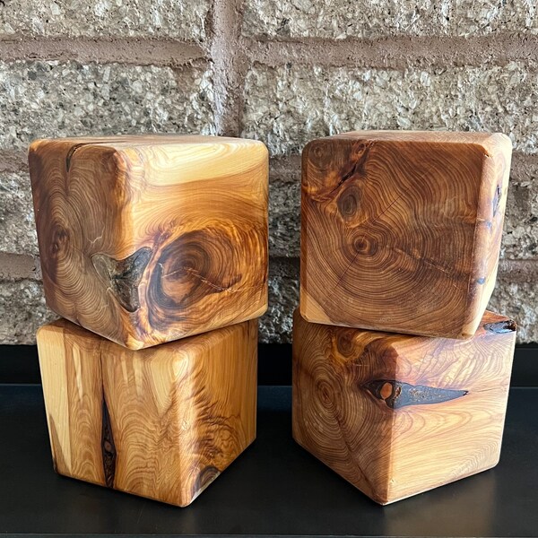 unfinished wood block