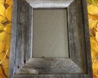 5 x 7 inch Barn Wood Picture Frame