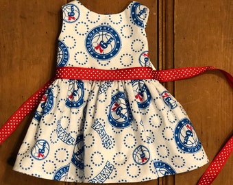 フィラデルフィア 76ers プリントドールドレス
