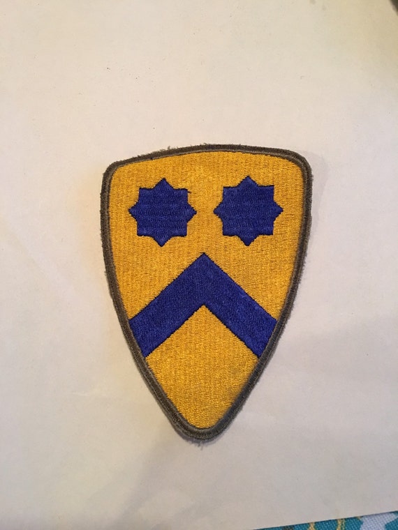 Vintage WWII US Army Patch 2nd Cavalry Division G… - image 1