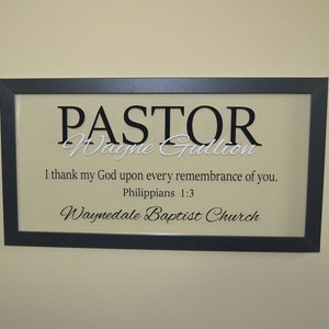 Pastor and hotsell wife anniversary ideas