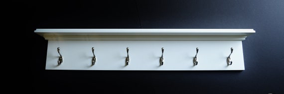 White farmhouse coat rack sale