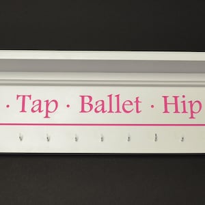 Dance Trophy Shelf Ribbon Holder Medal Hanger Dance Award Display Sports Shelf Trophy Rack Sports Award Display 30&quot;