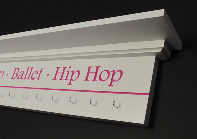 Dance Trophy Shelf Ribbon Holder Medal Hanger Dance Award Etsy