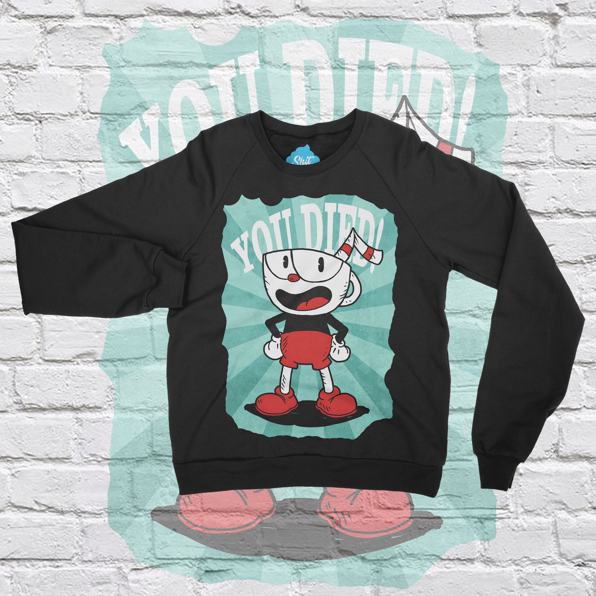 cuphead sweatshirt