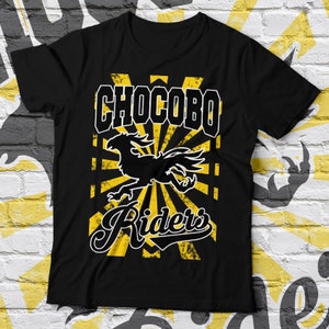 CHOCOBO RIDERS || T-shirt designed by us, with love.
