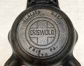Griswold cast iron ash tray with vintage matches