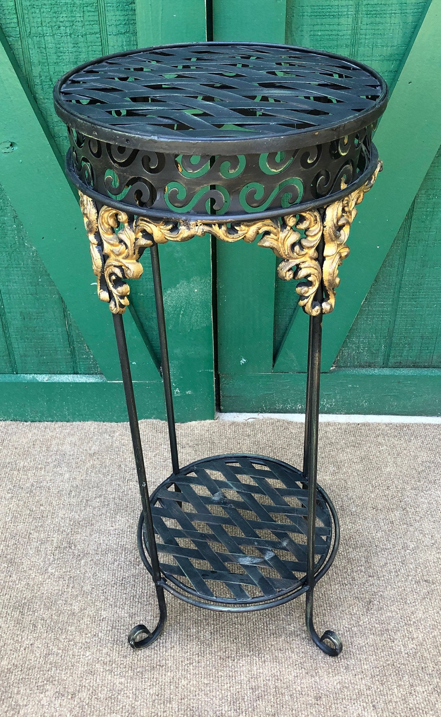 Antique Plant Stand, Marble Top Eastlake Plant Stand, Tall Stand for  Statues, Carved Floral Pattern, Indoor Plant Stand, Mixed Wood