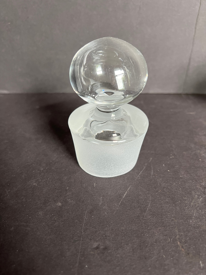 Decanter Stoppers Chrystal Antique Replacement Stoppers Etsy