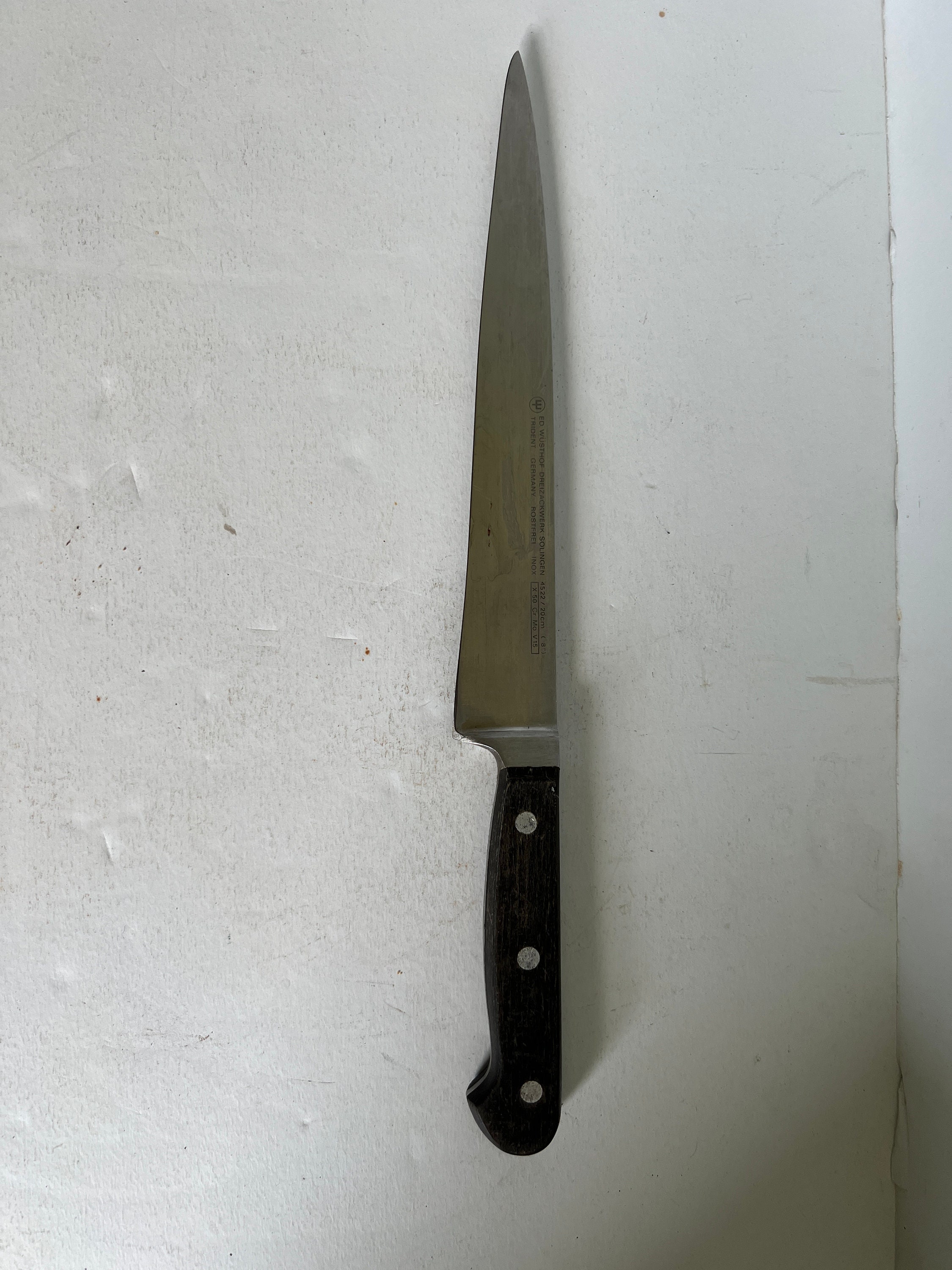 Ed Wusthof Dreizackwerk 4522 Trident Solingen Germany Inox Ed Wusthof Dreizackwerk 4522 Trident Solingen Germany Inox