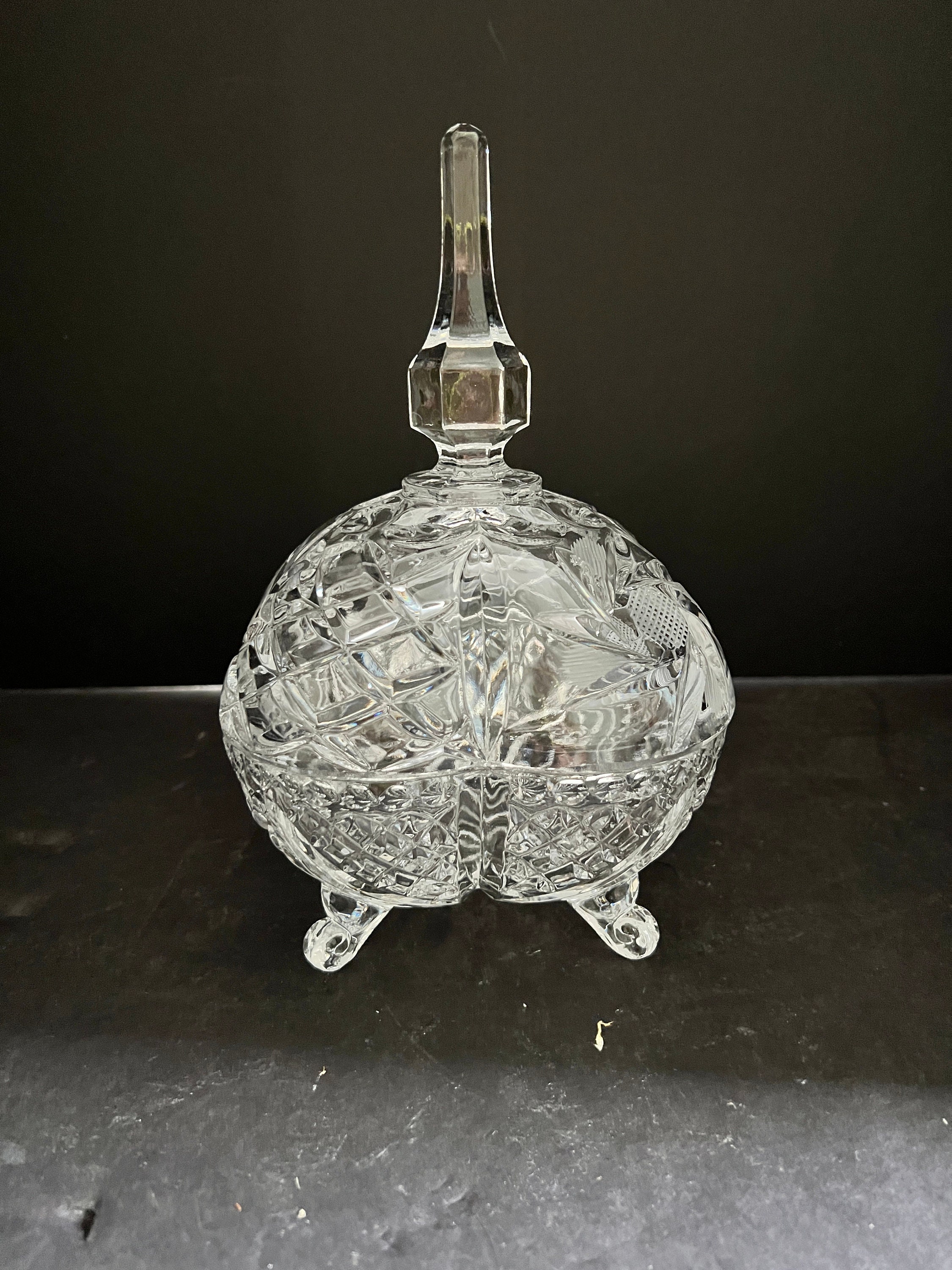 Cúpula de cristal con base de madera de chopo - 18x25 cm - Pinzell de Paper