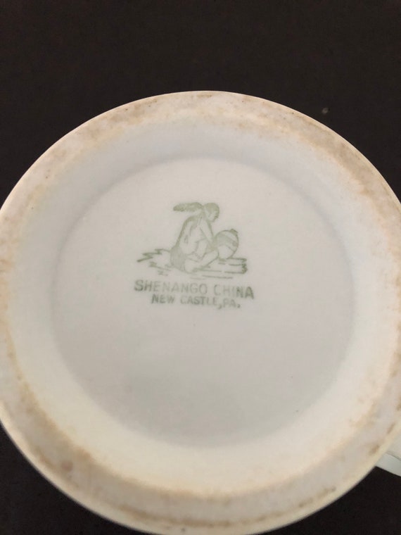 Shenango China Mugs, Restaurant Ware Mug,vitrified China