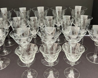 Colony, Pattern Danube, Crystal, Stemware,  OPEN STOCK, Sold Individualy