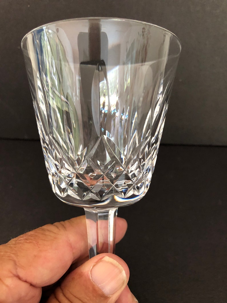 Waterford Wedgwood Crystal Stemware Pattern Tiara Wine Etsy