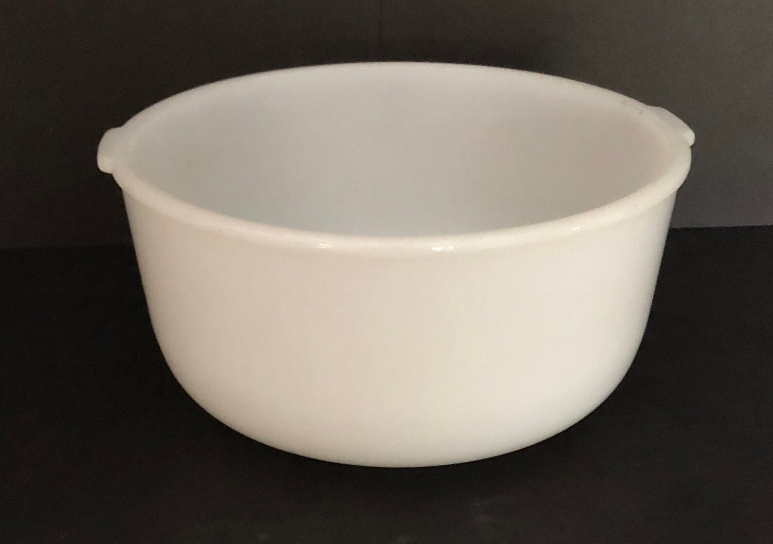 Sunbeam Mixing Bowl White Milk Glass Glass Bake OPEN STOCK Etsy