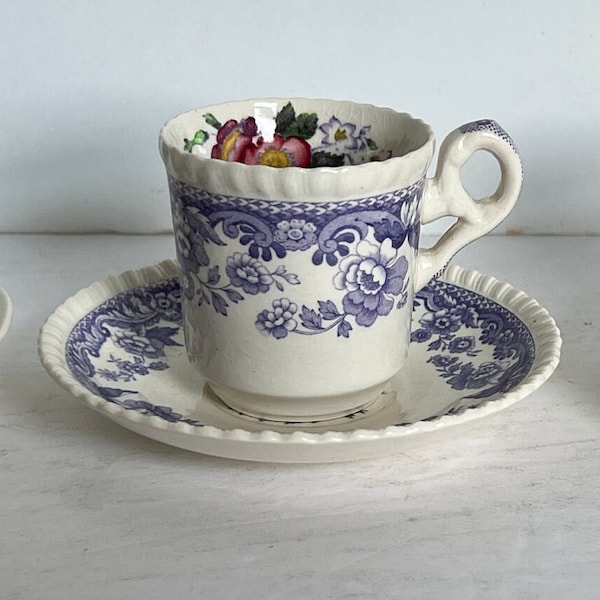 Spode, Antique Demitasses, Old Backstamp, Circa 1800, India Tree, May Flower, Reynolds, OPEN STOCK, Sold Individually