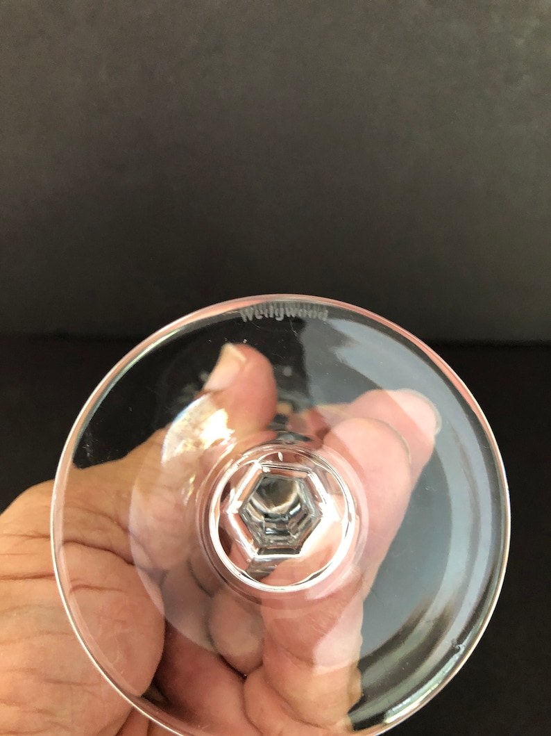 Waterford Wedgwood Crystal Stemware Pattern Tiara Wine Etsy