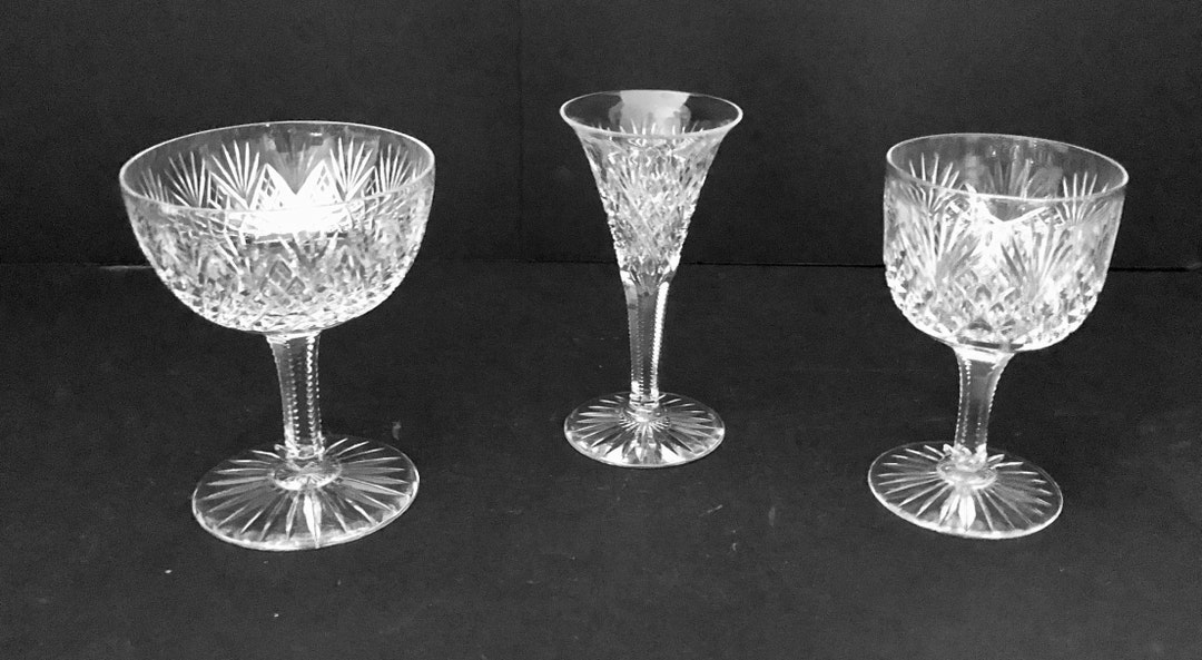 Libbey, Rock Sharpe, American Brilliant Period, Pattern LRS11, Antique