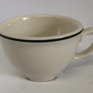 Homer Laughlin Vitrified China, Restaurant China, CUP Very Heavy, Thick, Sturdy