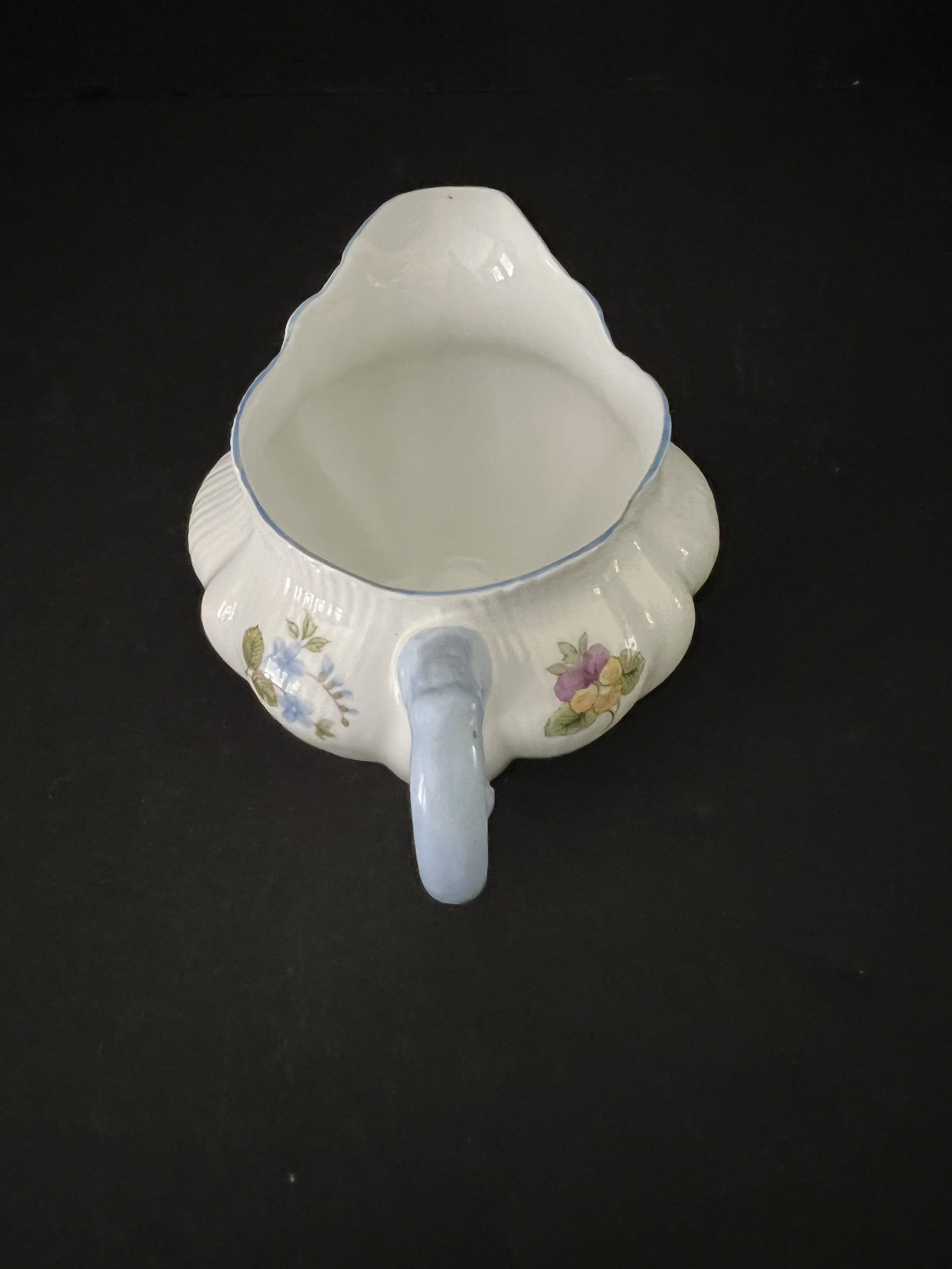 Shelly, Set, Creamer & Sugar, Cup,saucer, Fine Bone China, Made in