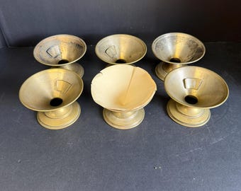 Antique 1915 Vortex metal soda fountain ice cream Dixie paper cone holders