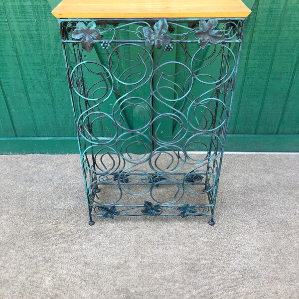 Metal Wine Rack Etsy