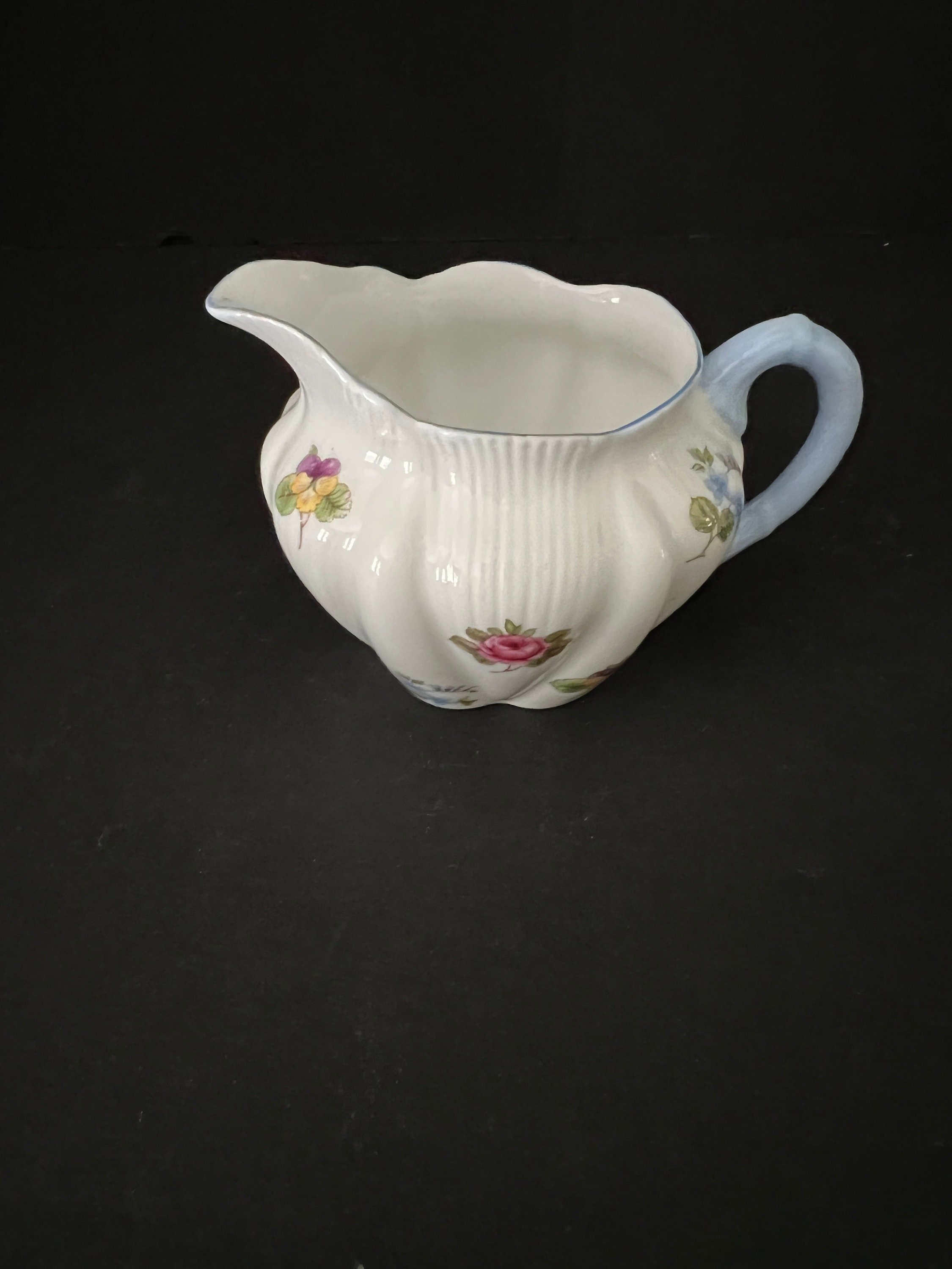 菓子 shelly Shelly, Set, Creamer & Sugar, Cup,saucer, Fine Bone China, Made in