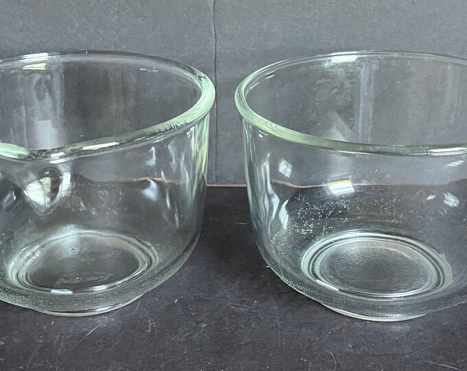 Sunbeam Mixer Bowl, Fire King Clear Glass, Replacement, Mixing Bowl