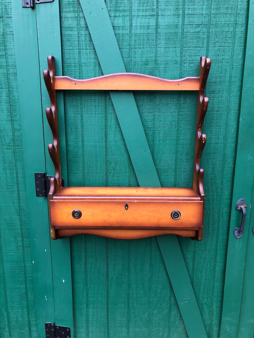 Gun Rack Gun Storage Primitive Pine Gun Etsy