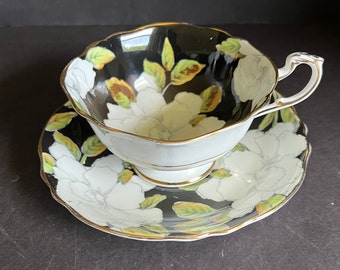 Paragon By Appointment Cup & Saucer, Royal Family Commissioned, HM Queen Mary, Made 1939 to 1949.