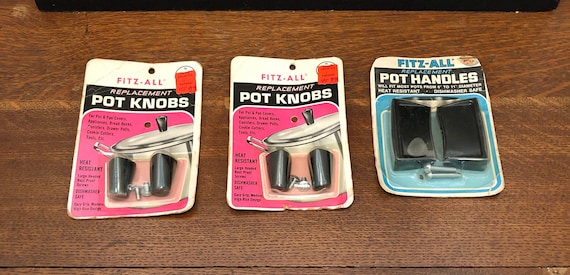 Fitz-all Replacement Pot Knobs, Tops Mfg. Company, Kitchen Utensil Retro,  Vintage Kitchen, Open Stock,bake Lite 