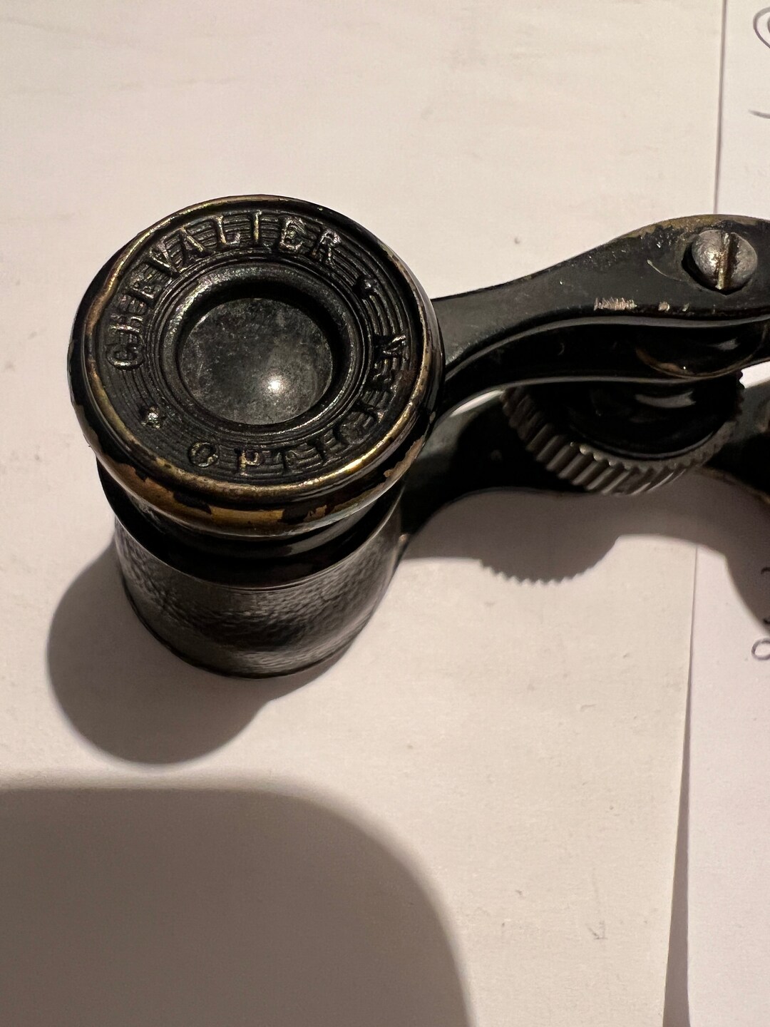 Opera Glasses, Case, Field Glasses, Binoculars, Chevalier Opticien