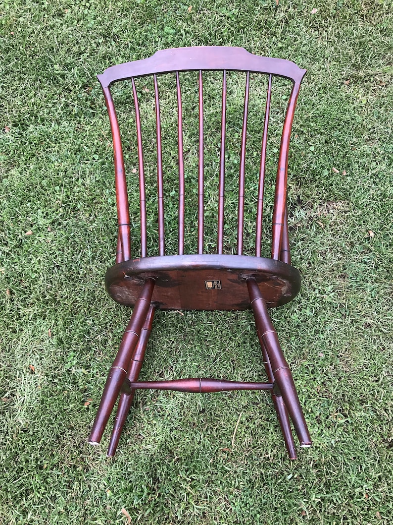 Windsor Chair Antique Nichols & Stone Gardner MassAntique Etsy