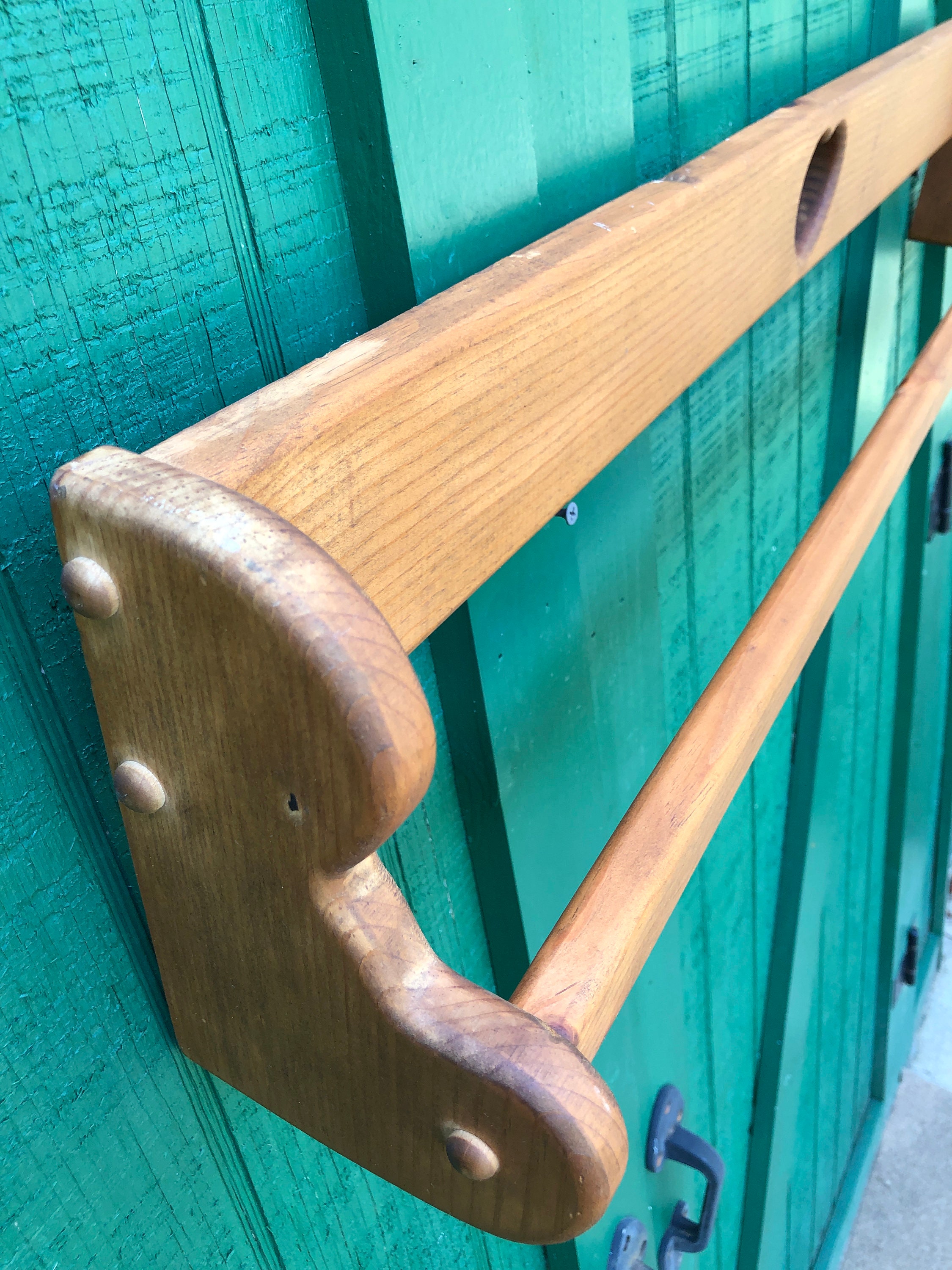 Quilt RackPine Wood Rack Bedroom Blanket Rack Hand Crafted Etsy