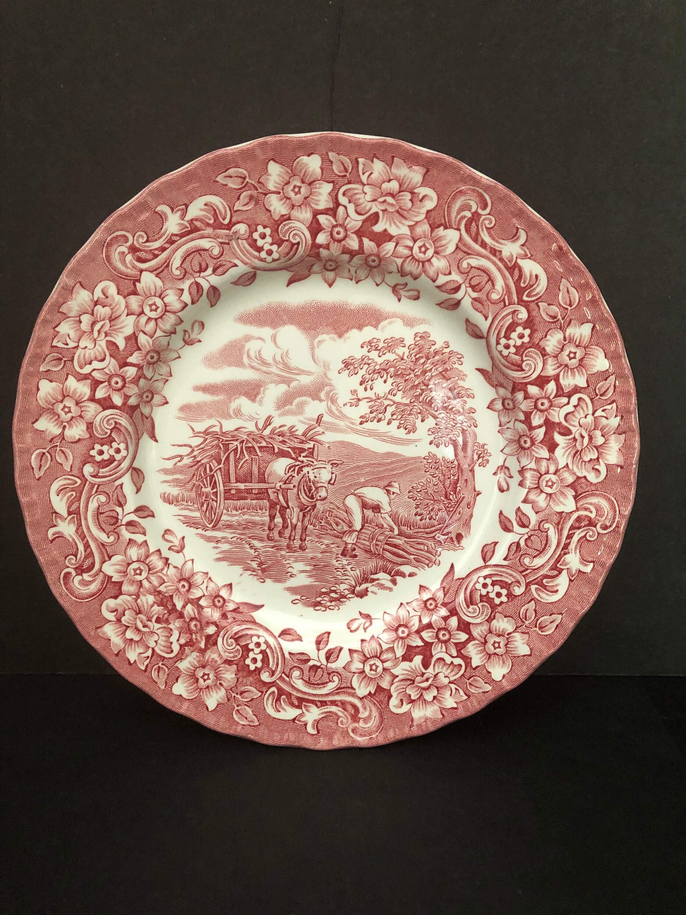 Royal Tudor, 17th Century & Old England Pattern, Made in England, Red ...