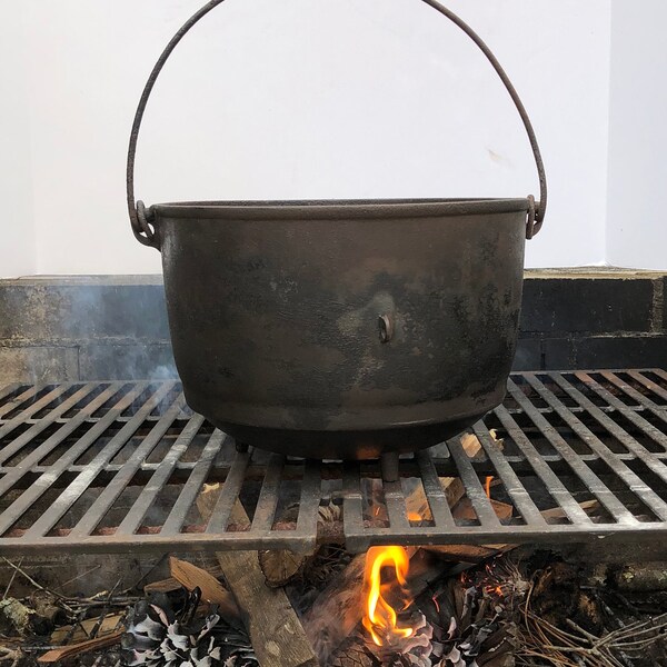 Cast Iron Wash Pot Etsy